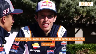 5 Second Rule: Marc Márquez and Álex Márquez continue from challenge to challenge