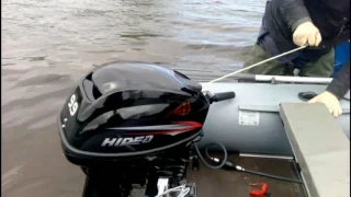Обкатка двух моторов в Новоладожском канале Hidea 9.9 и SeaPro 9.9 new