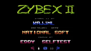 ❤Играем в "Zybex 2"❤#Atari 8-bit 400/800/XL/XE. Space Fly 50 FPS. Game by Kajjnl, National soft,1990