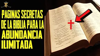 NECESITAS ESCUCHAR ESTO! Paginas SECRETAS de la BIBLIA para la ABUNDANCIA ILIMITADA