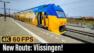 Train Cab Ride NL / Race Against Time! / Roosendaal - Vlissingen / VIRM IC / January 2024