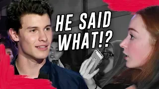 Shawn Mendes GETS REAL with Fans At Airport!