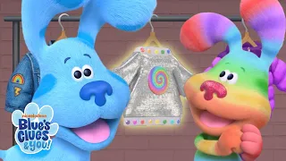 Blue Helps Rainbow Puppy Design a Concert Jacket! ✨ w/ Josh & Shovel | Blue's Clues & You!