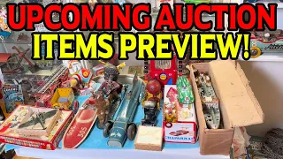 Lehmann Tin Cast Iron Don't Miss! Auction Preview Antique Toys