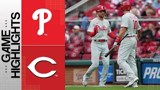 Phillies vs. Reds Game Highlights (4/16/23) | MLB Highlights