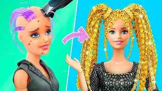 Transformation Barbie Et LOL / 30 DIY Pour Poupées