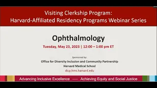 Visiting Clerkship Program: Ophthalmology