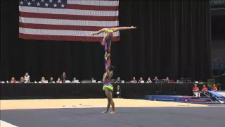 Merwarth-Renteria - Balance - 2015 USA Gymnastics Championships