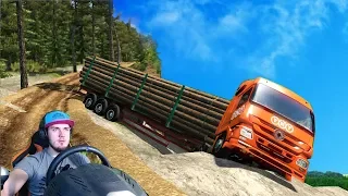 ЧТО БУДЕТ ЕСЛИ В ГРУЗОВИКЕ 2000 л.с. - EURO TRUCK SIMULATOR 2 + РУЛЬ