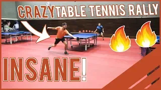 Unbelievable Table Tennis Rally Between Maze And Pitchford! 😱