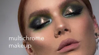 Multichrome makeup using Danessa Myricks new Lightwork Volume III | Linda Hallberg