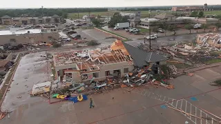 Tornado in Temple, Texas 05-22-2024 raw footage