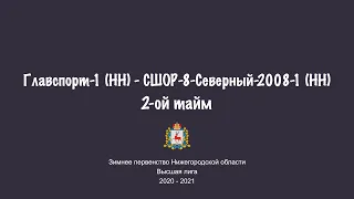 Главспорт-1 - СШОР-8-Северный-2008-1. Второй тайм