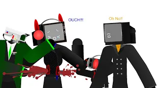 tvman and Speakerwoman(part 2):Orange tv meet Blue TW | sticknodes