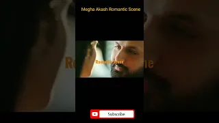 Megha Akash Romantic Scene || Love Scene || South Movie || Cute Megha Akash#shorts
