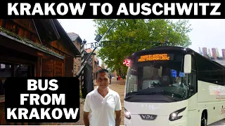 HOW TO GET FROM KRAKOW TO AUSCHWITZ | EASIEST WAY TO REACH AUSCHWITZ CONCENTRATION CAMP FROM KRAKOW
