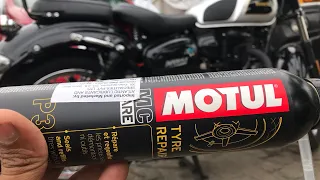 MOTUL TYRE REPAIR MC CARE P3 | BENELLI IMPERIALE 400 OWNERS REVIEW | NO MORE PUNCTURE