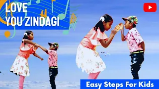 Love You Zindagi Dance for Kids Bollywood Dance | Kids Dance |Dear Zindagi | Feel N Fly Dance Studio