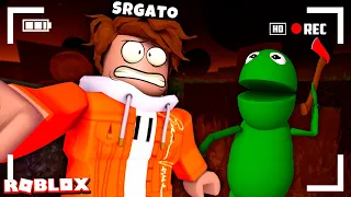 ¡ESCAPA DE LA RANA MAS MALVADA DE ROBLOX! 🪓🐸 😱 | ¿SOBREVIVIREMOS? SRGATO