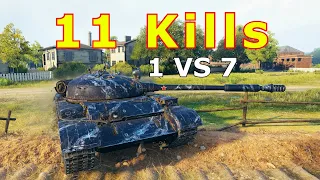 World of Tanks Т-62А - 11 Kills 10,8K Damage