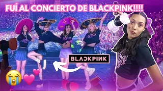 FUÍ AL CONCIERTO DE BLACKPINK! 😱💖 VLOG | MARION MURILLO