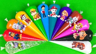 Magical Bag Slime In Sea: Finding Clay Coloring: Chase, Marshall,...Satisfying Paw Patrol ASMR Video