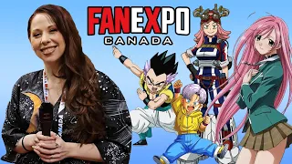 Alexis Tipton Talks Anime Voice Acting | Fan Expo Canada