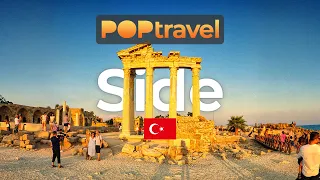 Walking in SIDE / Turkey 🇹🇷 - 4K 60fps (UHD)
