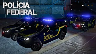 POLÍCIA FEDERAL | COMBOIO DE PRESO ESCOLTA ARMADA | GTA 5 POLICIAL💀(LSPDFR)