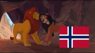 The Lion King (1994) Scar & Mufasa [Norwegian/Norsk]