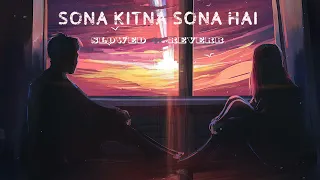 Sona Kitna Sona Hai Slowed Reverb | Udit Narayan | Hero No.1 | Govinda | Old Lofi Songs #oldisgold