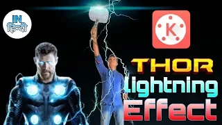 How To Make Thors Eye And Body Lightning Effect#Kumar Tech#Tutorial