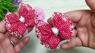 Always a popular model! adorable polka dot ribbon bows
