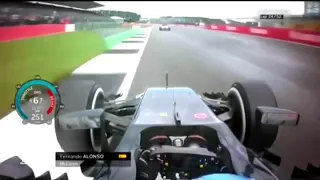 Fernando Alonso Onboard | 2016 British GP