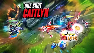 This Mathematically Correct Caitlyn Build Kills in One Auto