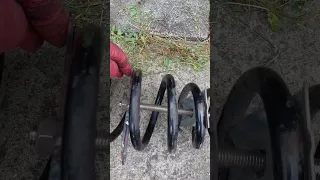 audi a4 rear springs shockers easiest way to change b6 b7 b8