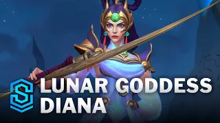 Lunar Goddess Diana Wild Rift Skin Spotlight