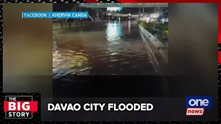 Davao City flooded