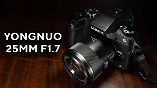 Универсальный фикс на микру Yongnuo YN 25mm F1.7 2022