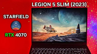 RTX 4070 Laptop | Starfield | Legion 5 Slim (2023) - FSR