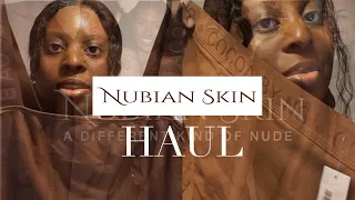 NUBIAN SKIN HAUL| NUDE UNDERWEAR FOR DARKER SKINTONES