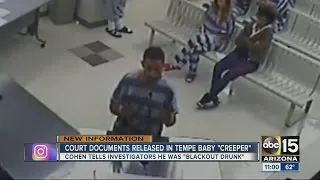 Tempe couple finds burglary suspect in home holding their baby with his pants sagged down