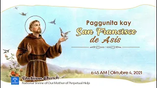 Baclaran Church Live Mass:  Paggunita kay San Francisco de Asis