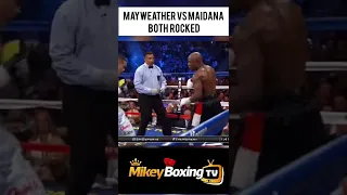 MAYWEATHER ROCKED BY MAIDANA! #boxing #shorts #fight