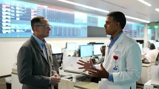 Inside the nation’s largest hospital command center