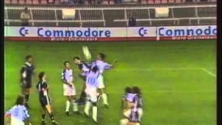 1992 September 16 Paris St Germain France 2 PAOK Greece 0 UEFA Cup