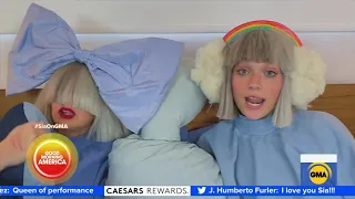 Sia performs her song, ‘Together,’ featuring Maddie Ziegler