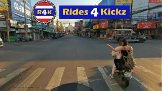 Pattaya Morning Ride down Walking Street & Breakfast on Soi Honey