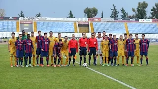 UEFA Youth League: Apoel - FC Barcelona (2-3, Highlights)