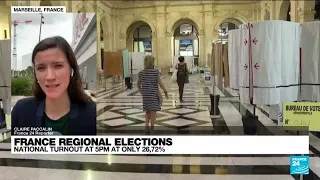 France regional elections: National turnout at 5 p.m at only 26,72%